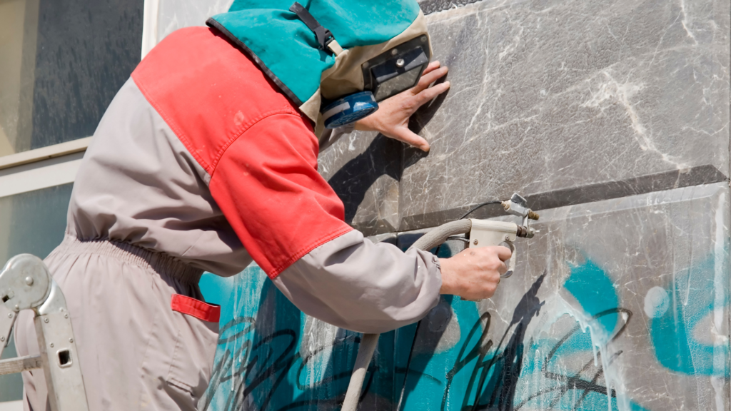 Graffiti & Chewing Gum Cleaning services image